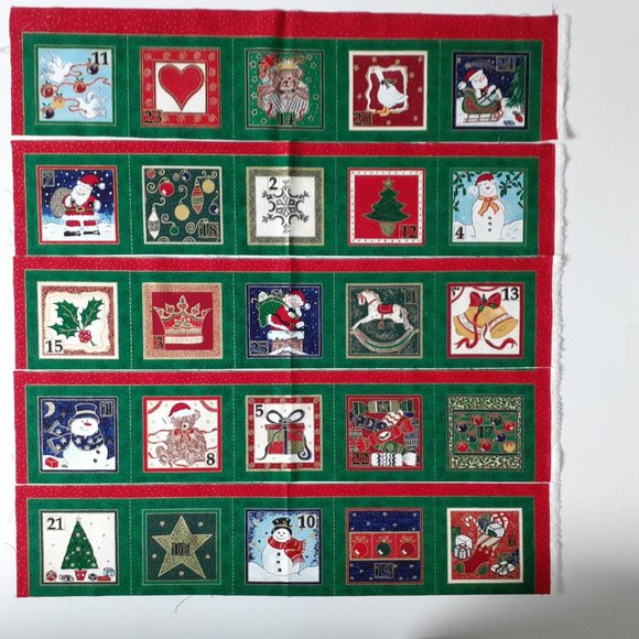 Keepsake Quilting Christmas Advent Calendar Kit #3923 - Picture 9 of 16